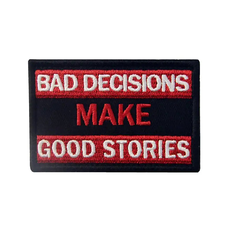 3D Tactical Military Embroidery Patch Stickers