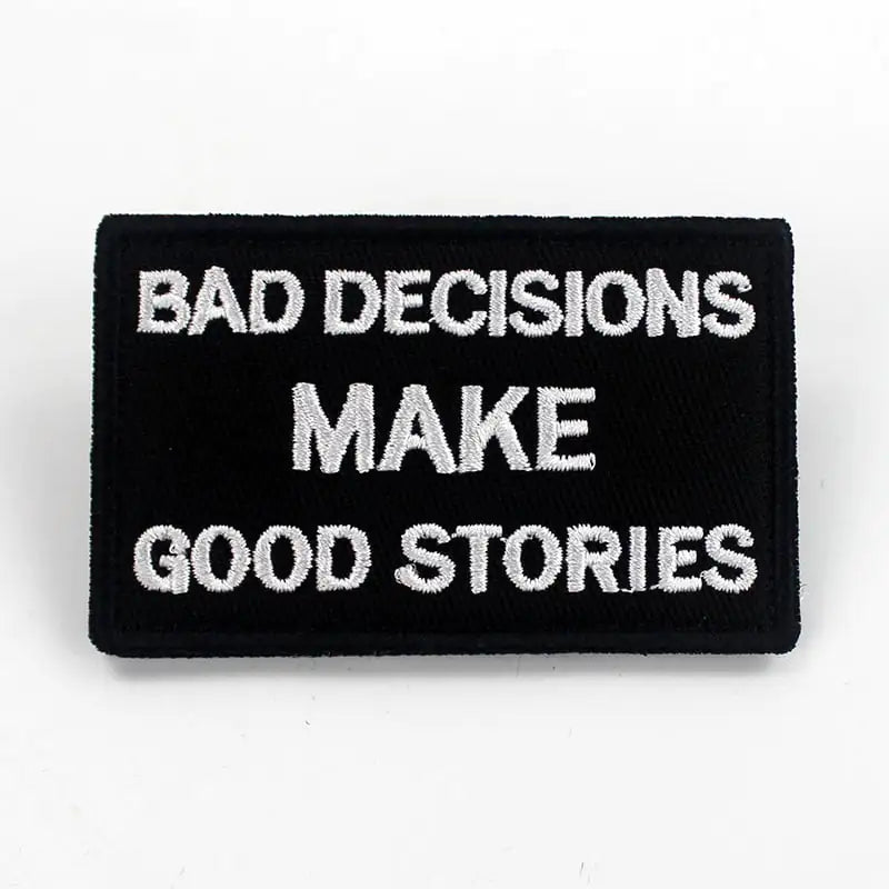 3D Tactical Military Embroidery Patch Stickers