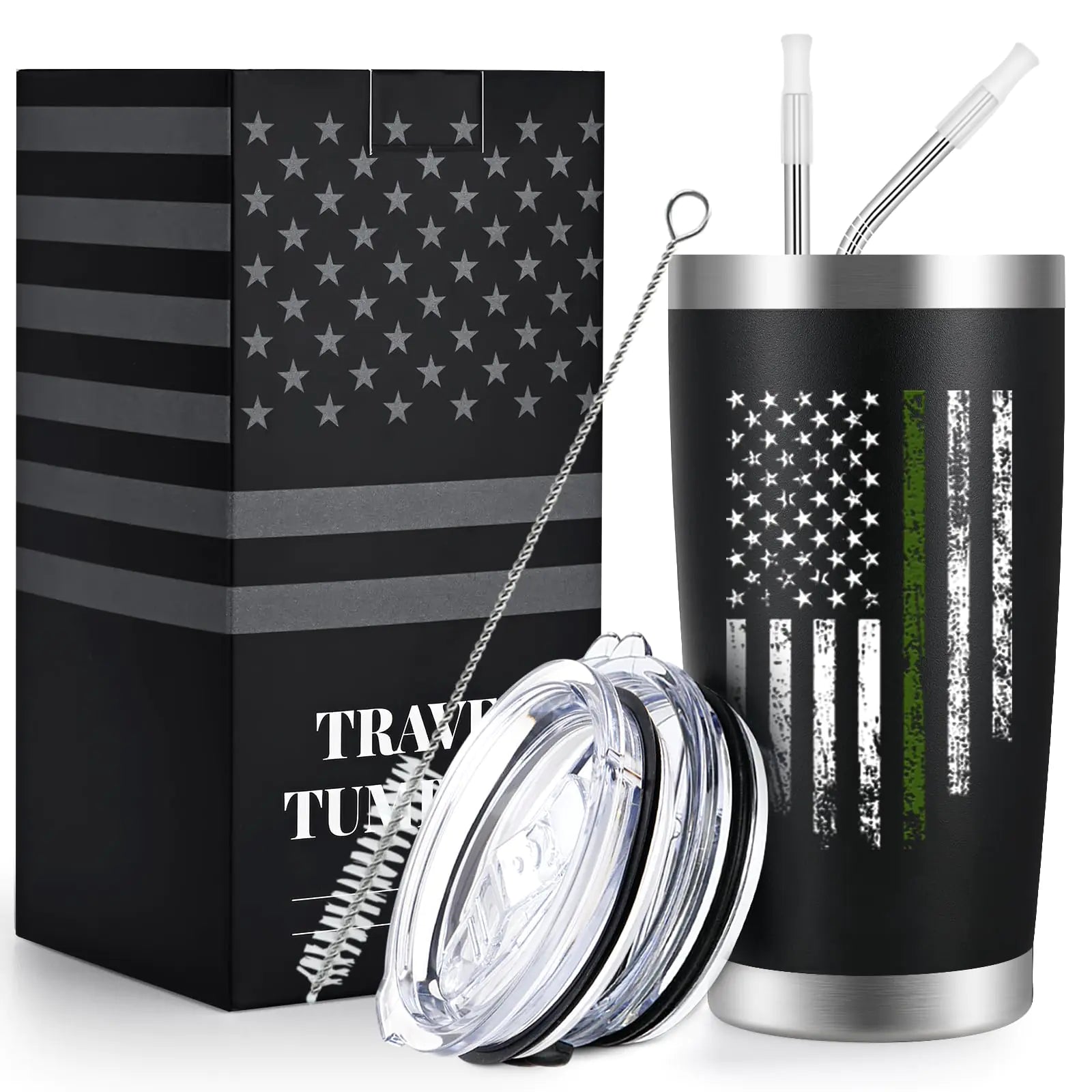 Army Stainless Steel Insulated Tumbler with Lid 20oz